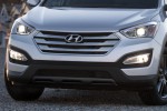Новый 2013 Hyundai Santa Fe вид спереди, решетка радиатора, передний бампер