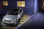 Новый 2013 Hyundai Santa Fe Sport вид спереди сверху